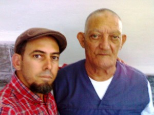 Con Díaz Bouza en la prisión
