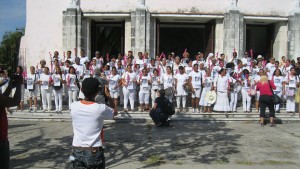 Damas de Blanco en La Habana el primer domingo tras anuncio de restablecimiento de relaciones entre Estados Unidos y Cuba